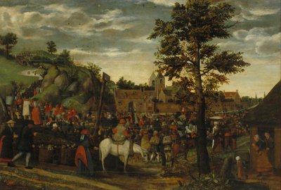 Der Weg nach Golgatha von Hans van Wechelen